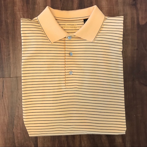 Yellow Ben Hogan Golf Polo - Picture 3 of 3